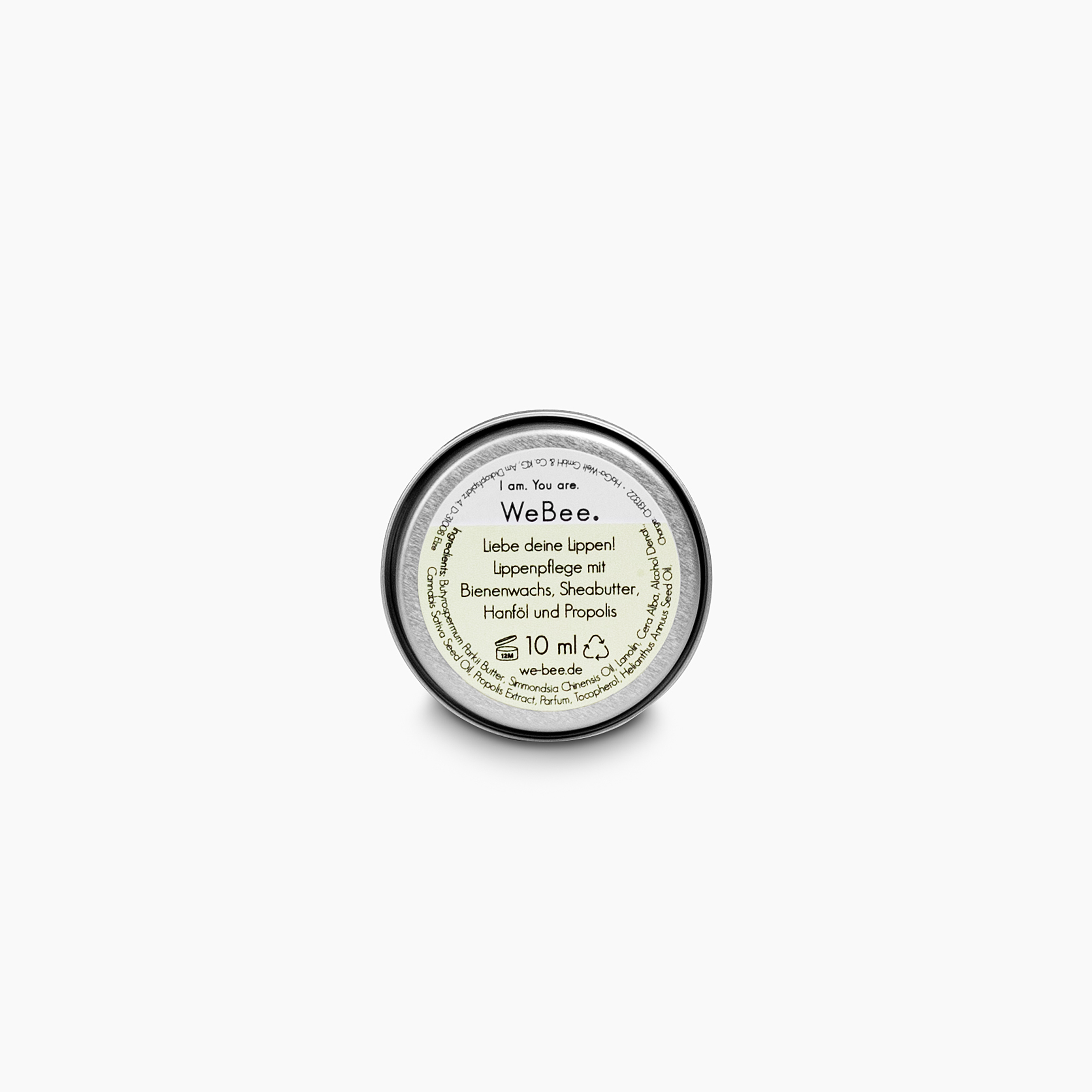 beeloved lip balm - green vanilla